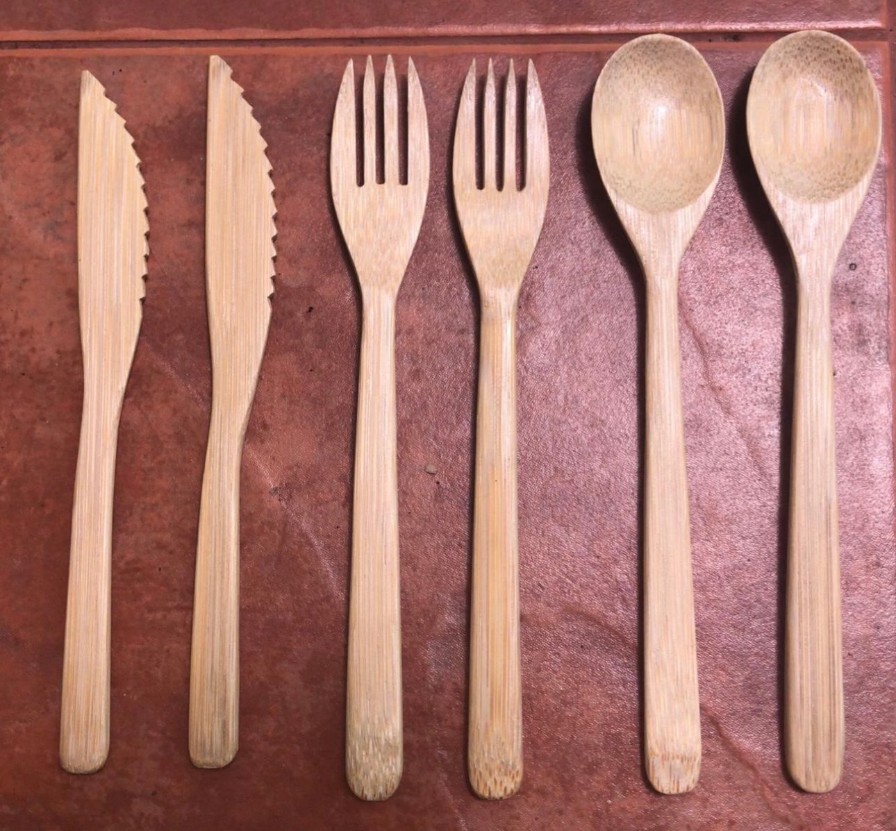 Set Cutleries Bambu